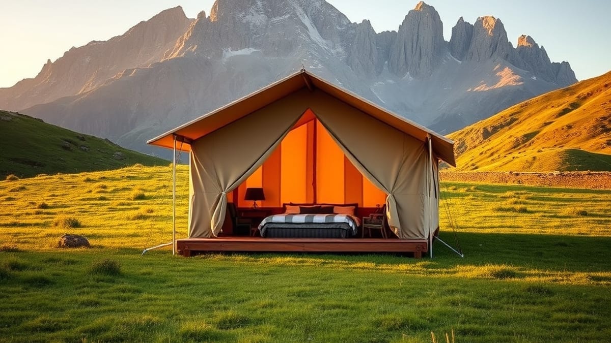 best season for glamping