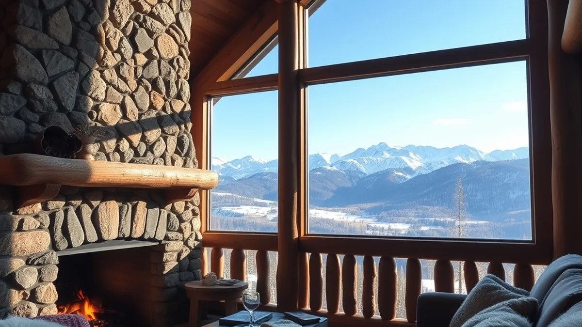 mountain lodge