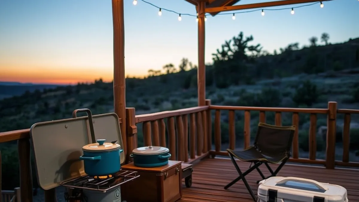glamping trip